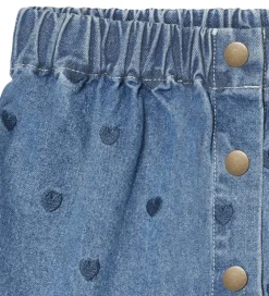 Fliink Nederdel - Denim - Donna - Light Denim Blue