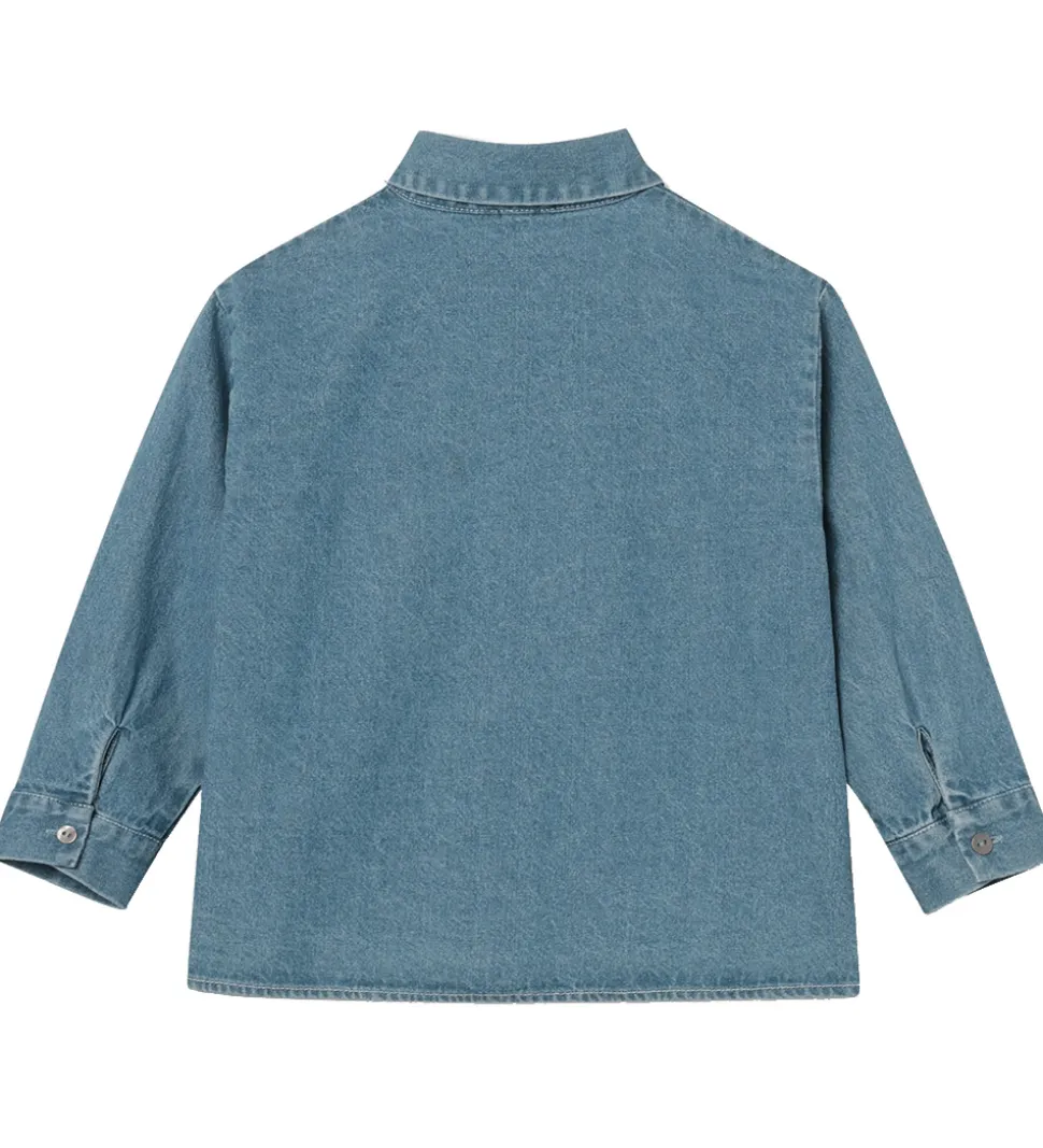 Fliink Skjorte - Don - Light Denim Blue