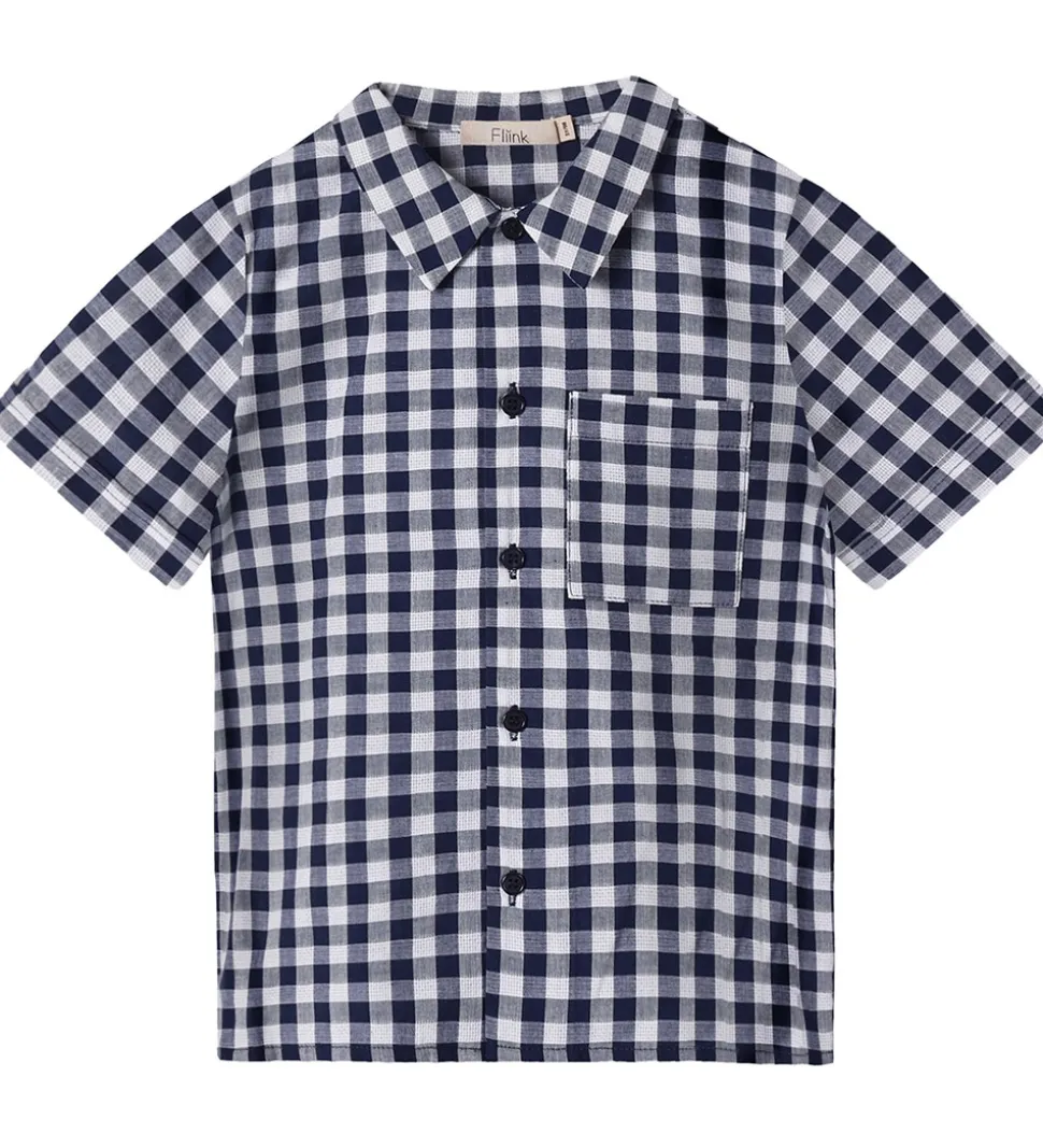 Fliink Skjorte - Zorro - Insignia Sandshell Check