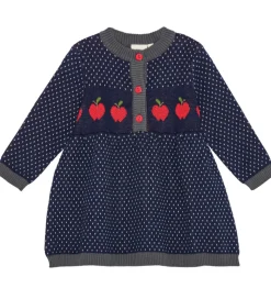 Flöss Kjole - Esther - Strik - Navy Space