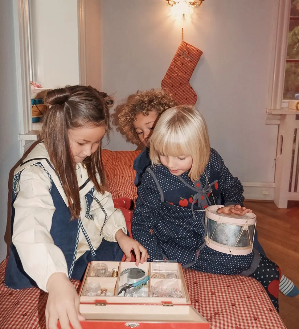 Flöss Kjole - Esther - Strik - Navy Space