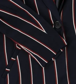 Grunt Blazer - Lilly - Navy m. Striber