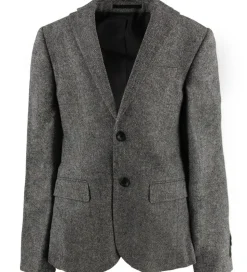 Grunt Blazer - Uld/Polyester - Salt & Pepper