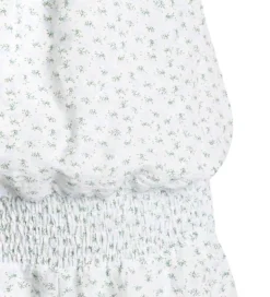 Grunt Buksedragt - Zennia - Hvid m. Lyseblå