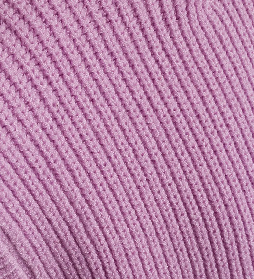 Grunt Vest - Strik - Ann - Lilla