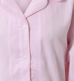 Hound Natskjorte - Rosa/Hvidstribet