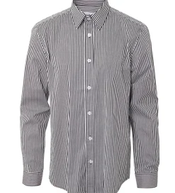 Hound Skjorte - Sort/Hvidstribet