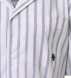 Hound Skjorte - Striped - Hvid/Navy