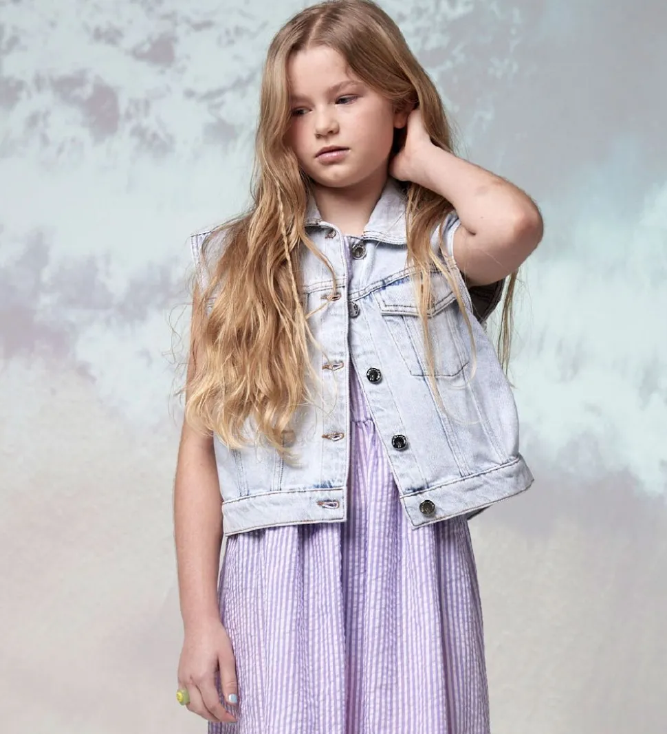 Hound Vest - Denim - Light Blue Used