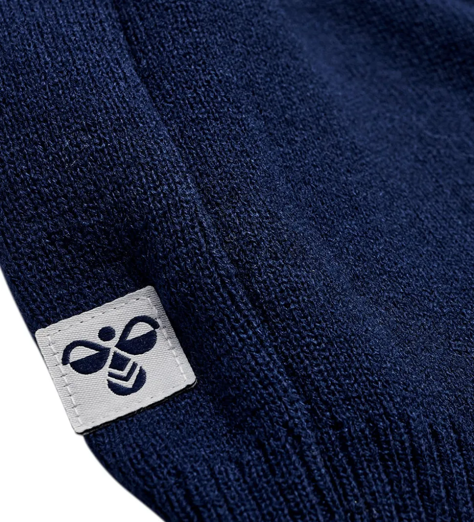 Hummel Elefanthue - 2-lags - Strik - HmlMini - Dress Blues