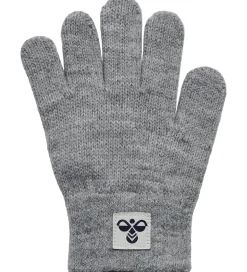 Hummel Handsker - 2-pak - Strik - HmlJr - Gråmeleret