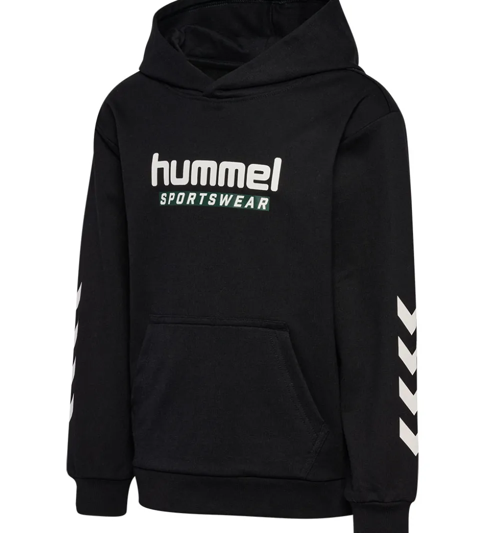 Hummel Hættetrøje Logo Hoodie - hmlJr - Sort