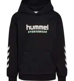 Hummel Hættetrøje Logo Hoodie - hmlJr - Sort