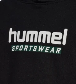 Hummel Hættetrøje Logo Hoodie - hmlJr - Sort