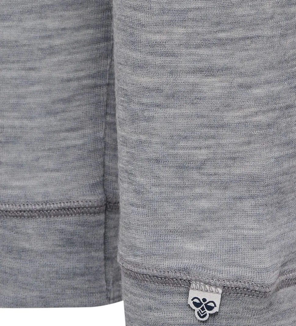 Hummel Leggings - HmlJr - Uld - Gråmeleret