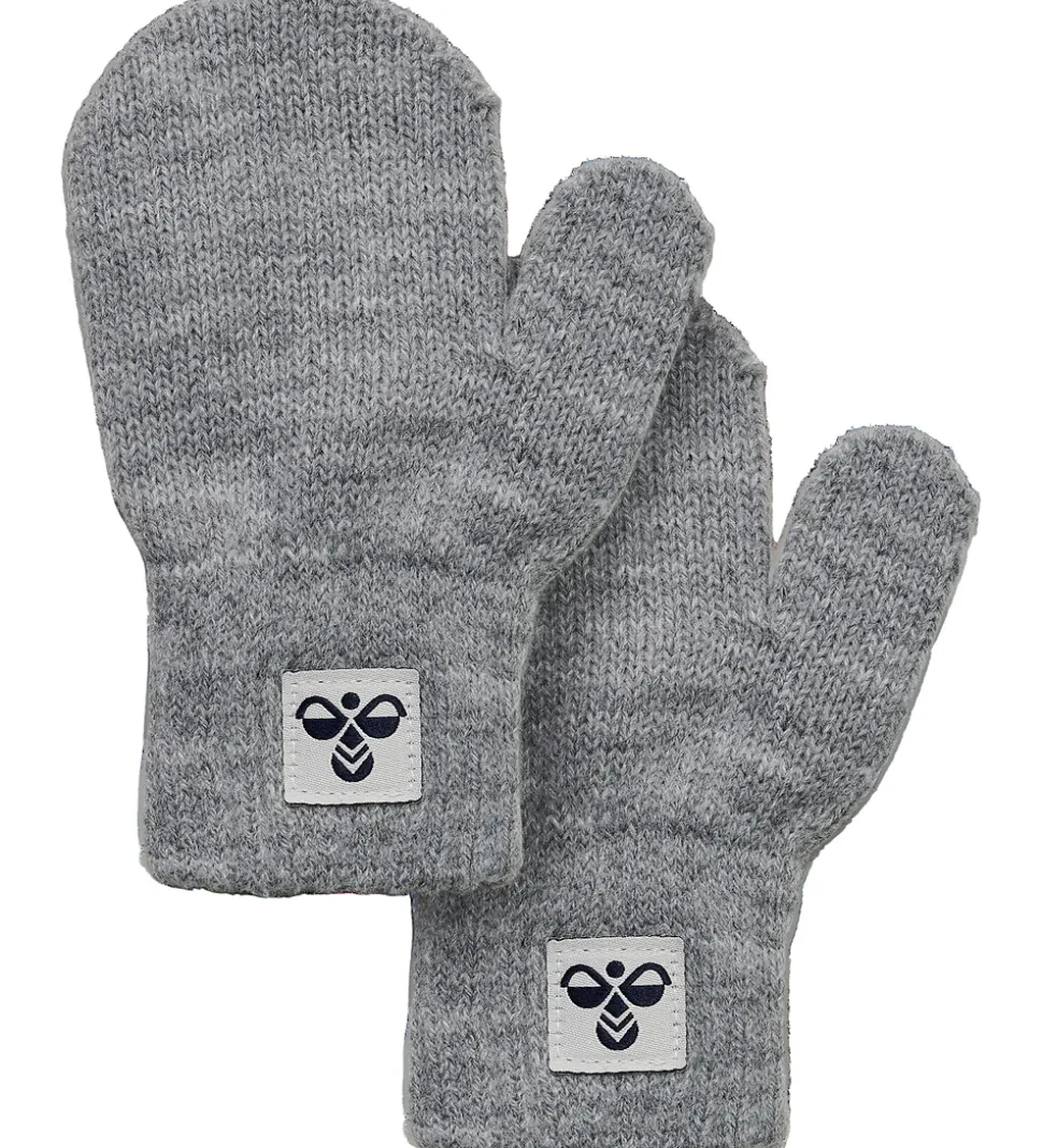 Hummel Luffer - 2-pak - Strik - HmlMini - Gråmeleret