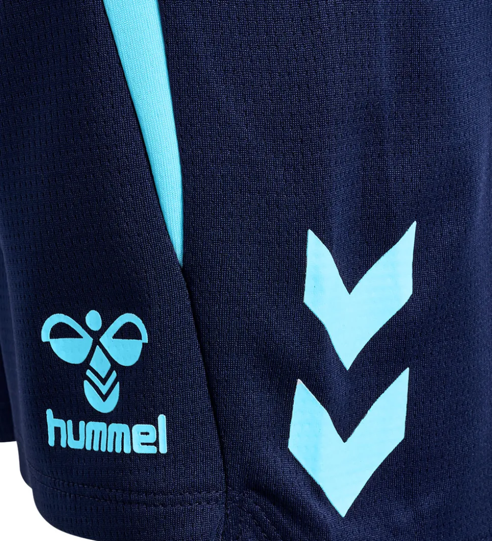 Hummel shorts - hmlLead 2.0 - Marine/Blue Fish