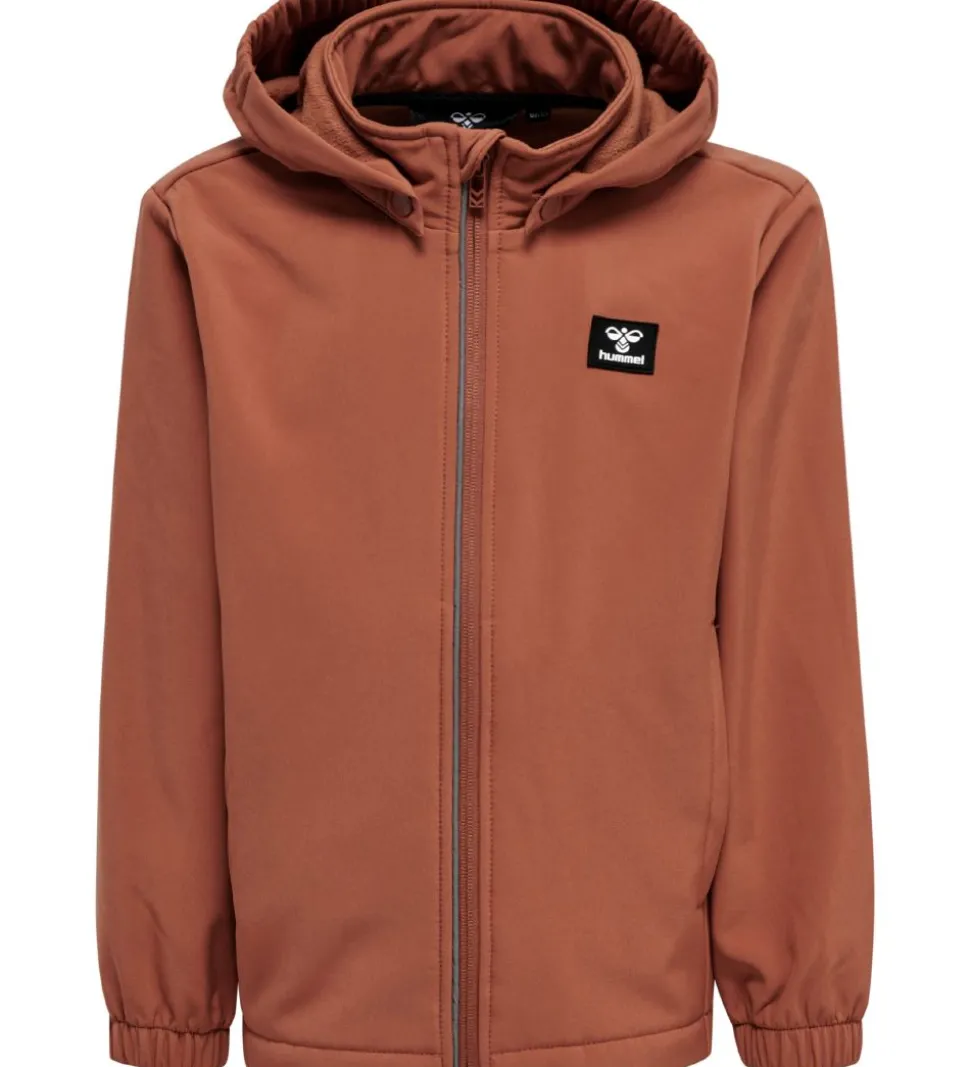 Hummel Softshelljakke - hmlMars - Copper Brown