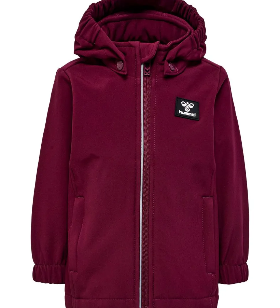 Hummel Softshelljakke - Tex - hmlMars Mini - Windsor Wine