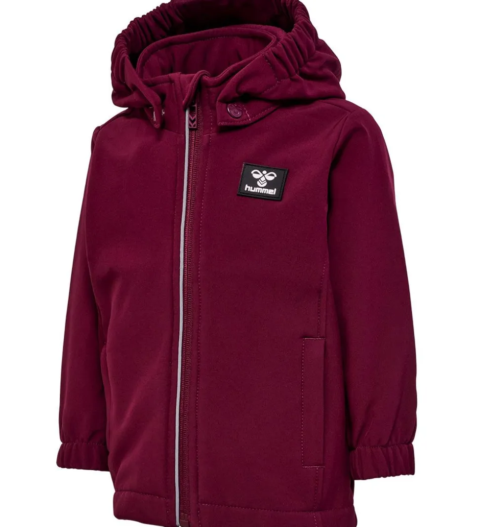 Hummel Softshelljakke - Tex - hmlMars Mini - Windsor Wine