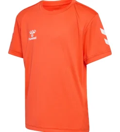 Hummel Træningssæt - HmlLogo - Nasturtium/Dark Denim