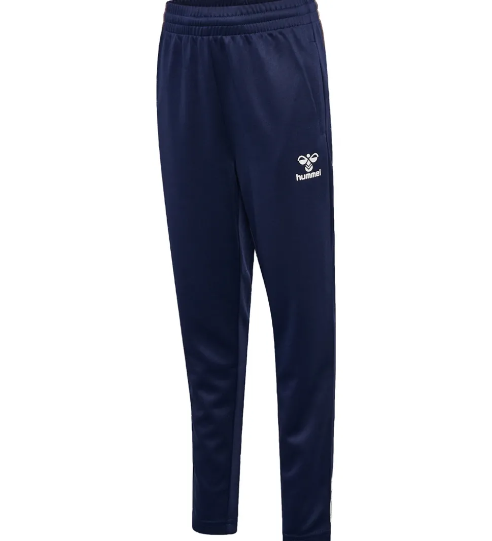 Hummel Træningssæt - HmlLogo - Lime Punch/Marine