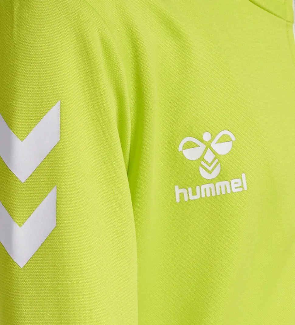 Hummel Træningssæt - HmlLogo - Lime Punch/Marine