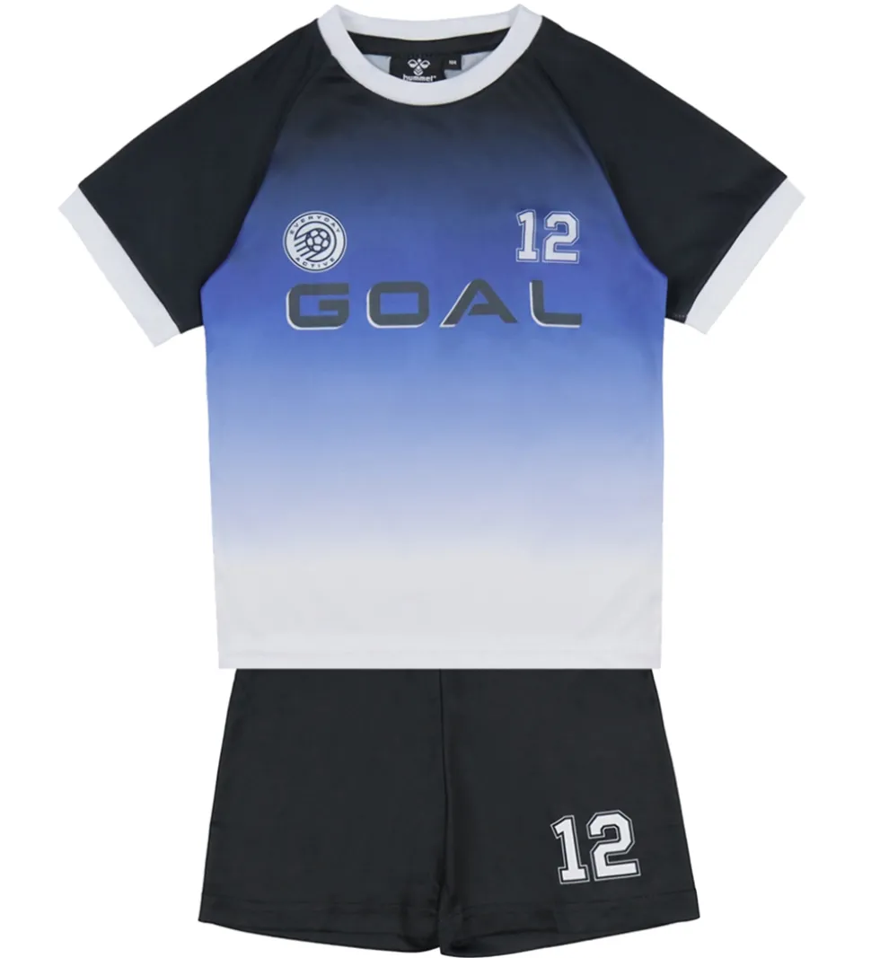 Hummel Træningssæt - hmlShimmer - Sort/Hvid