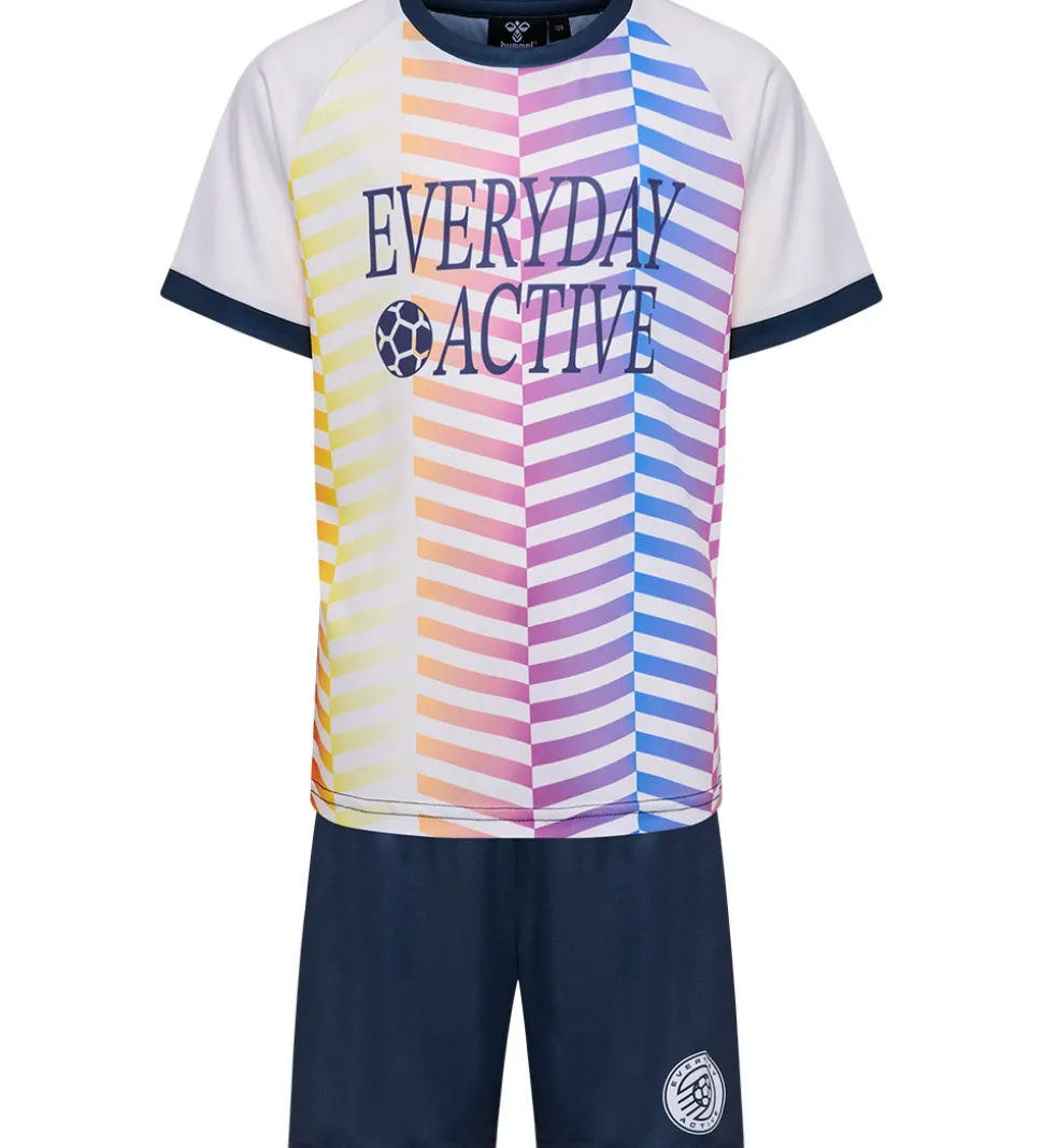 Hummel Træningssæt - hmlShimmer - Dress Blues/White