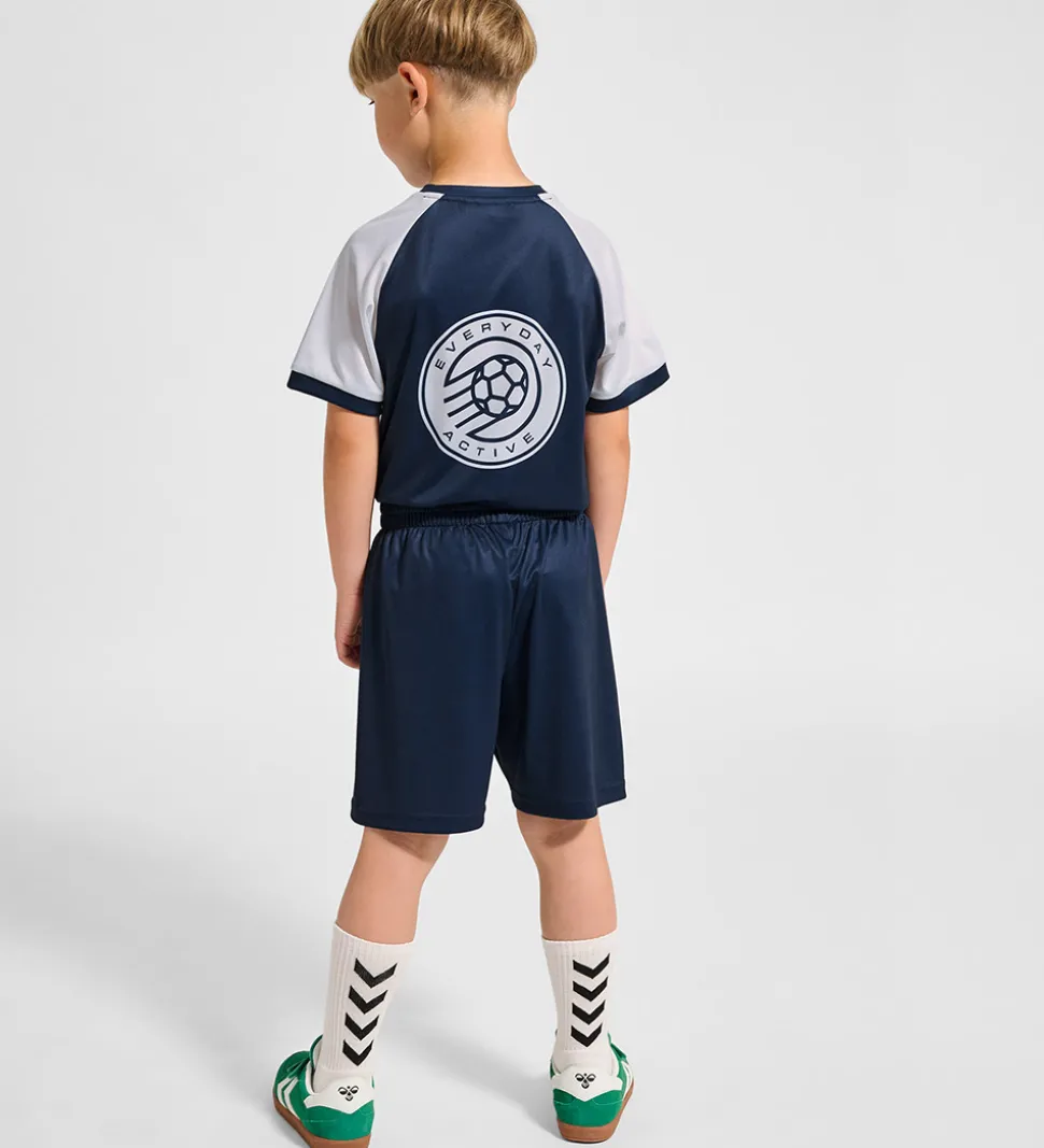 Hummel Træningssæt - hmlShimmer - Dress Blues/White