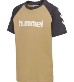 Hummel T-shirt - HmlJR - Cornstalk m. Logo
