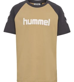 Hummel T-shirt - HmlJR - Cornstalk m. Logo