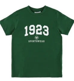 Hummel T-Shirt - hmlJR Graphic 1923 - Mørkegrøn