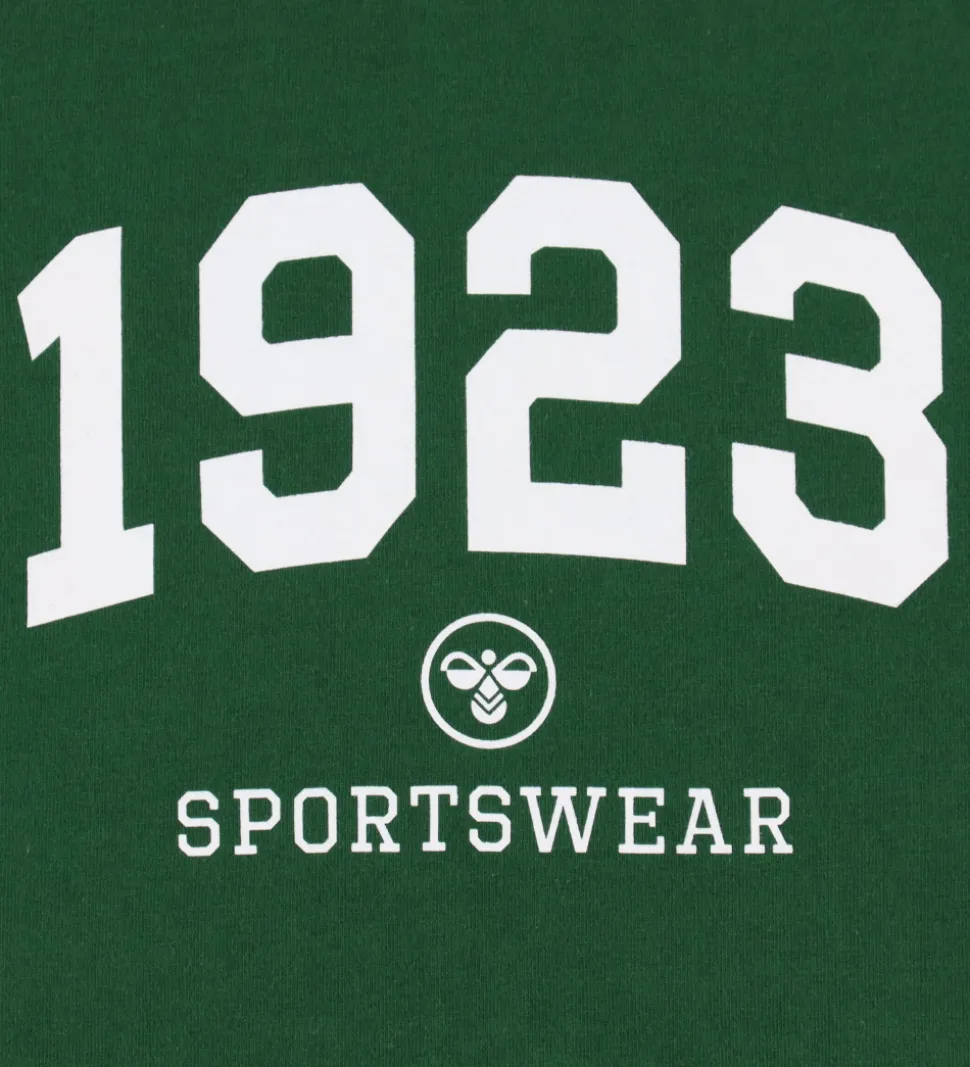 Hummel T-Shirt - hmlJR Graphic 1923 - Mørkegrøn