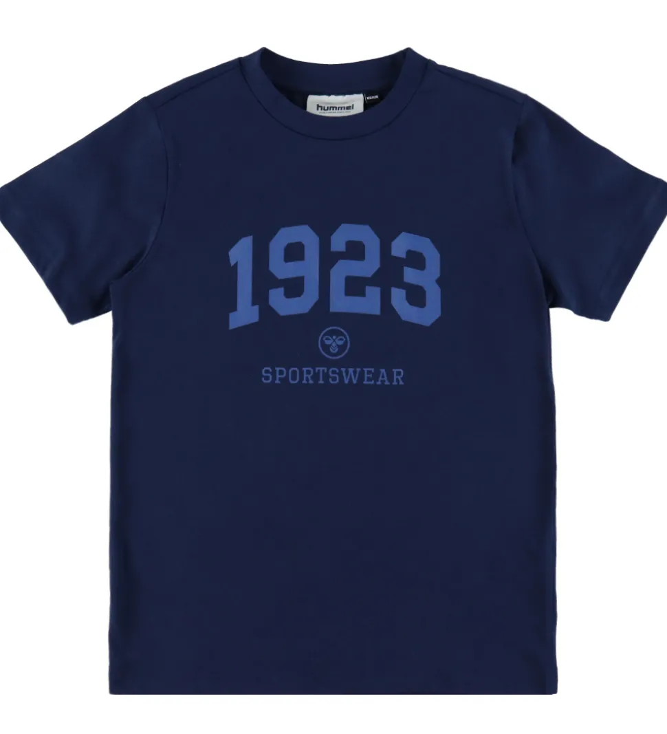 Hummel T-Shirt - hmlJR Graphic 1923 - Dress Blues