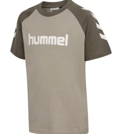 Hummel T-shirts - HmlJR - Dark Night m. Logo