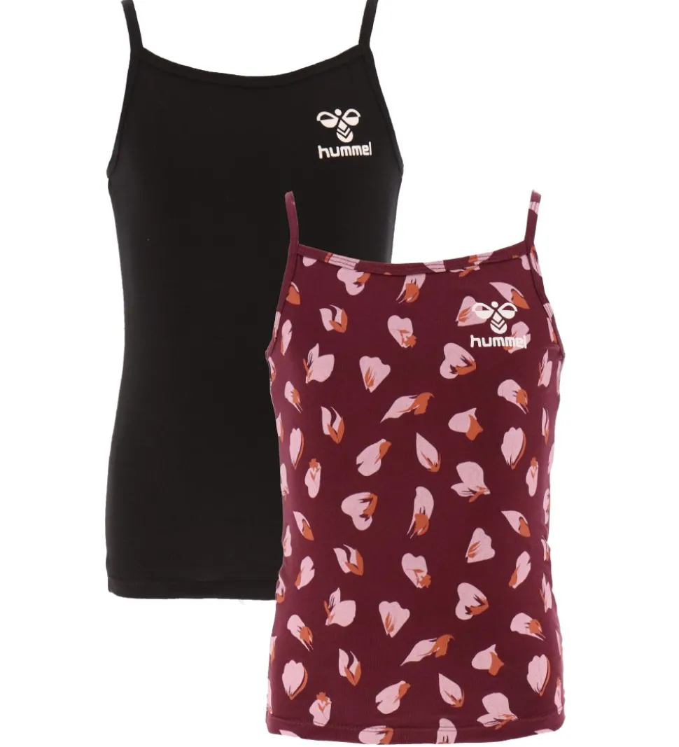 Hummel Undertrøje - hmlCarolina - 2-pak - Windsor Wine