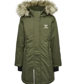 Hummel Vinterjakke - hmlAlma Tex - Olive Night