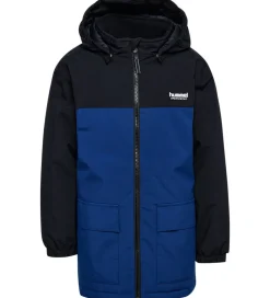 Hummel Vinterjakke - HmlJr Block - Tex - Estate Blue