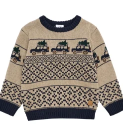 Hust and Claire Bluse - Strik - HCPelle - Jeep - Biscuit m. Jeep