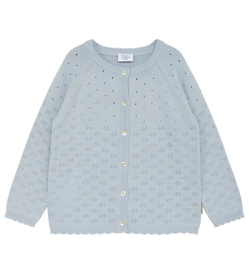 Hust and Claire Cardigan - Strik - HCCillja - Blue Flax