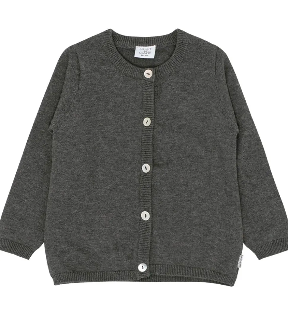 Hust and Claire Cardigan - Strik - Cara - Grå Melange