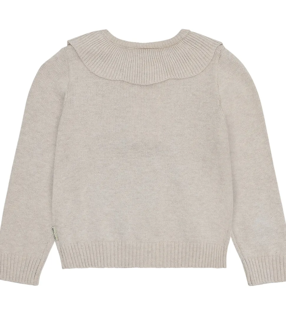 Hust and Claire Cardigan - Strik - Camilia - Wheat Melange