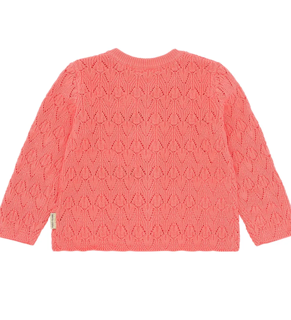 Hust and Claire Cardigan - Strik - Cilja - Wild Coral