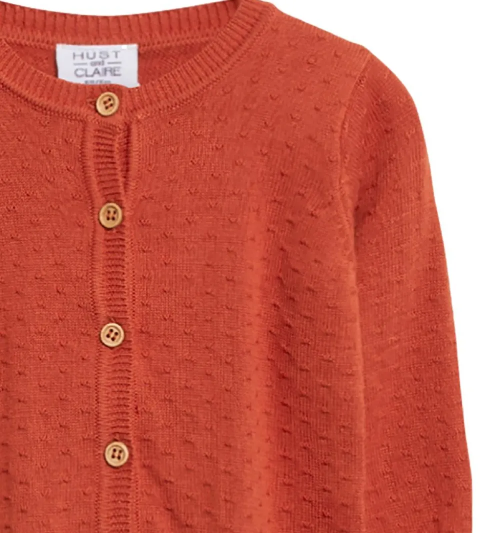 Hust and Claire Cardigan - Strik - Cammi - Orange