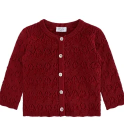 Hust and Claire Cardigan - Strik - HCCilja - Teaberry m. Hulmøns