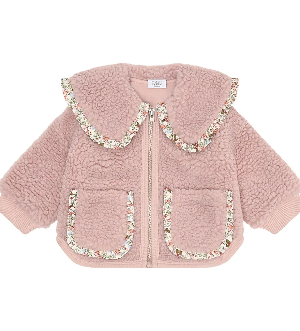 Hust and Claire Fleecejakke - HCEmi Girly - Adobe Rose