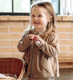 Hust and Claire Fløjlskjole - HCSicillia - Biscuit