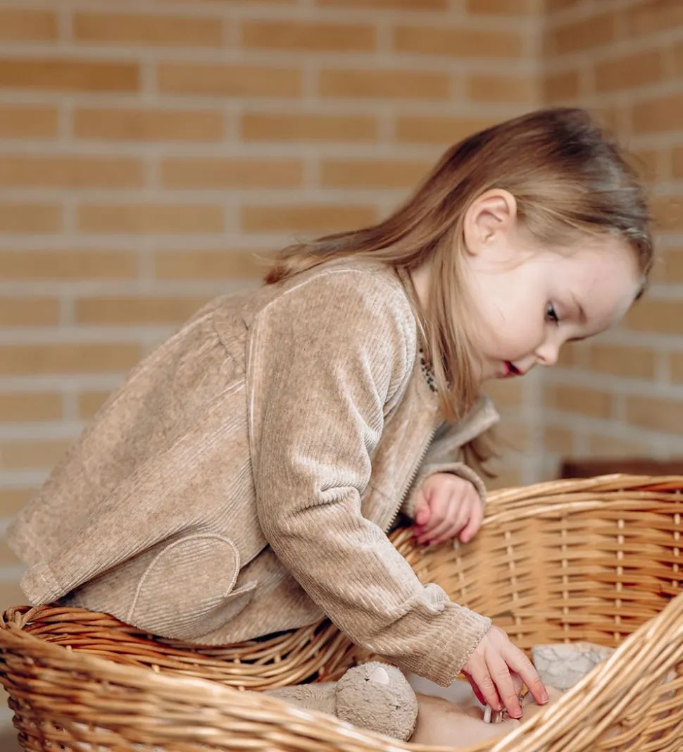 Hust and Claire Fløjlskjole - HCSicillia - Biscuit