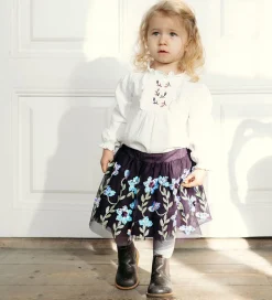 Hust and Claire Nederdel - Ninna - Dark Plum m. Palietter